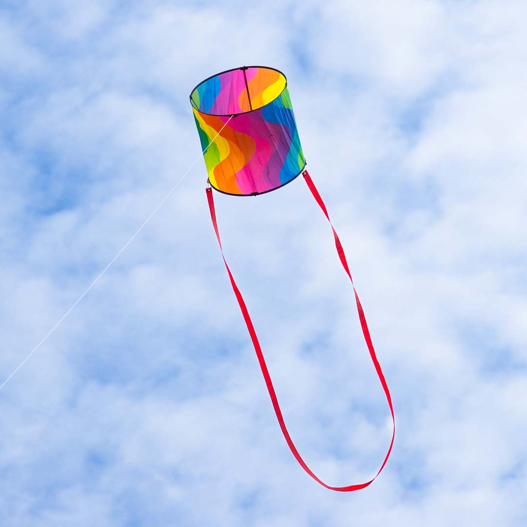 Cylinder Kite Rainbow