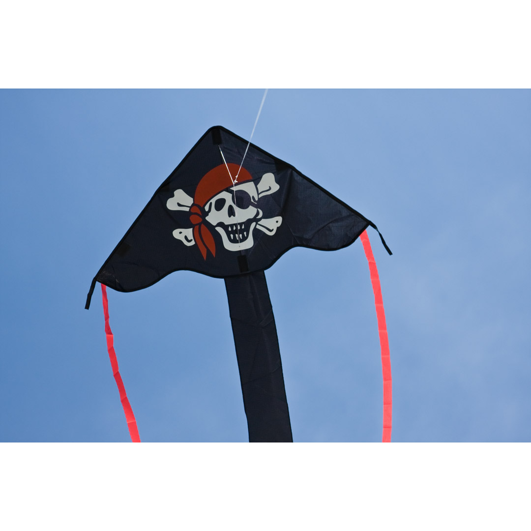 Ecoline: Simple Flyer Jolly Roger 85cm