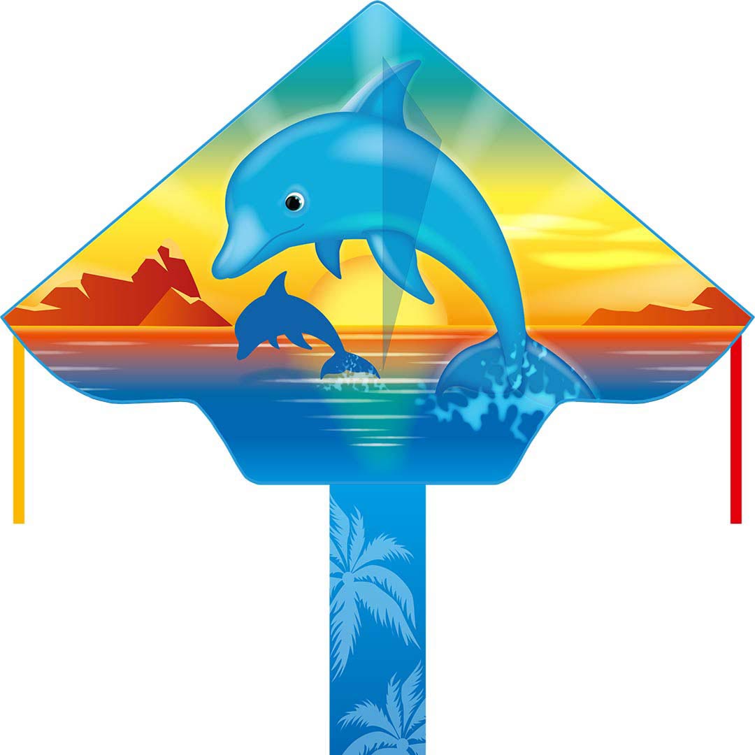 Ecoline: Simple Flyer Dolphin Sunset 120 cm