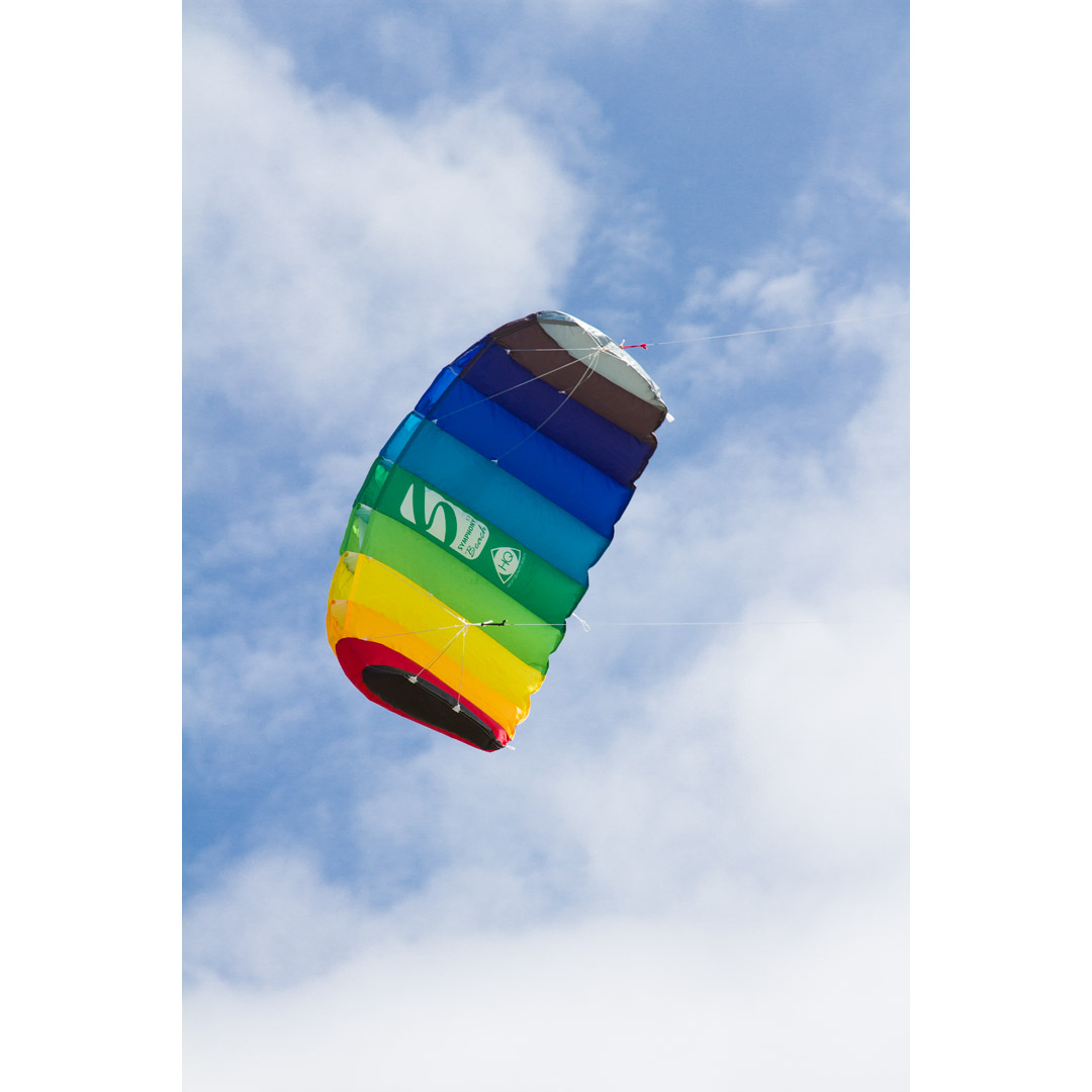 Lenkmatte Symphony Beach III 1.8 Sport Rainbow mit Controlbar Lenkdrachen Kite 