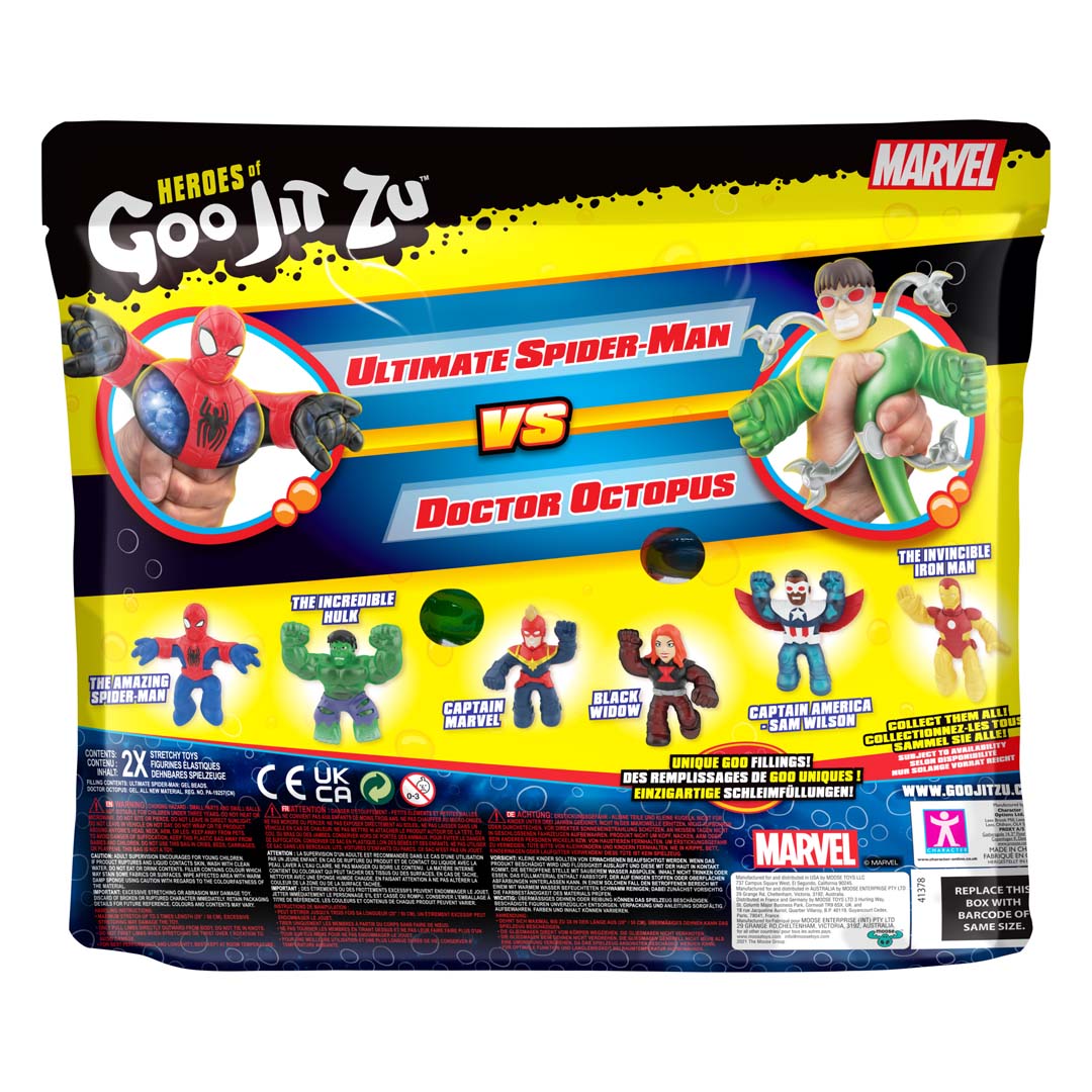 Heroes of Goo Jit Zu - Marvel Battlepack - Iron Spider vs Dr Octopus