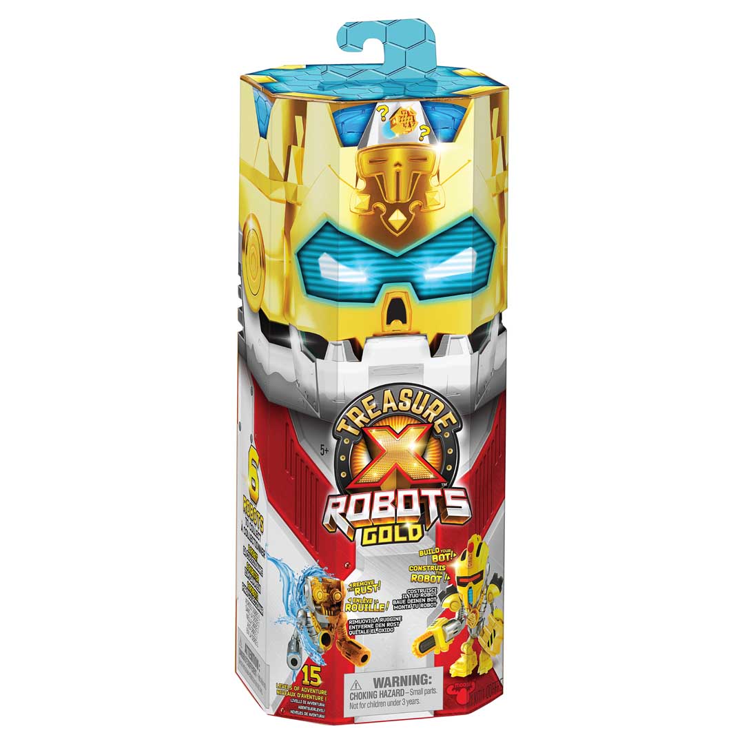 Treasure X - Robots Gold Armour Bot