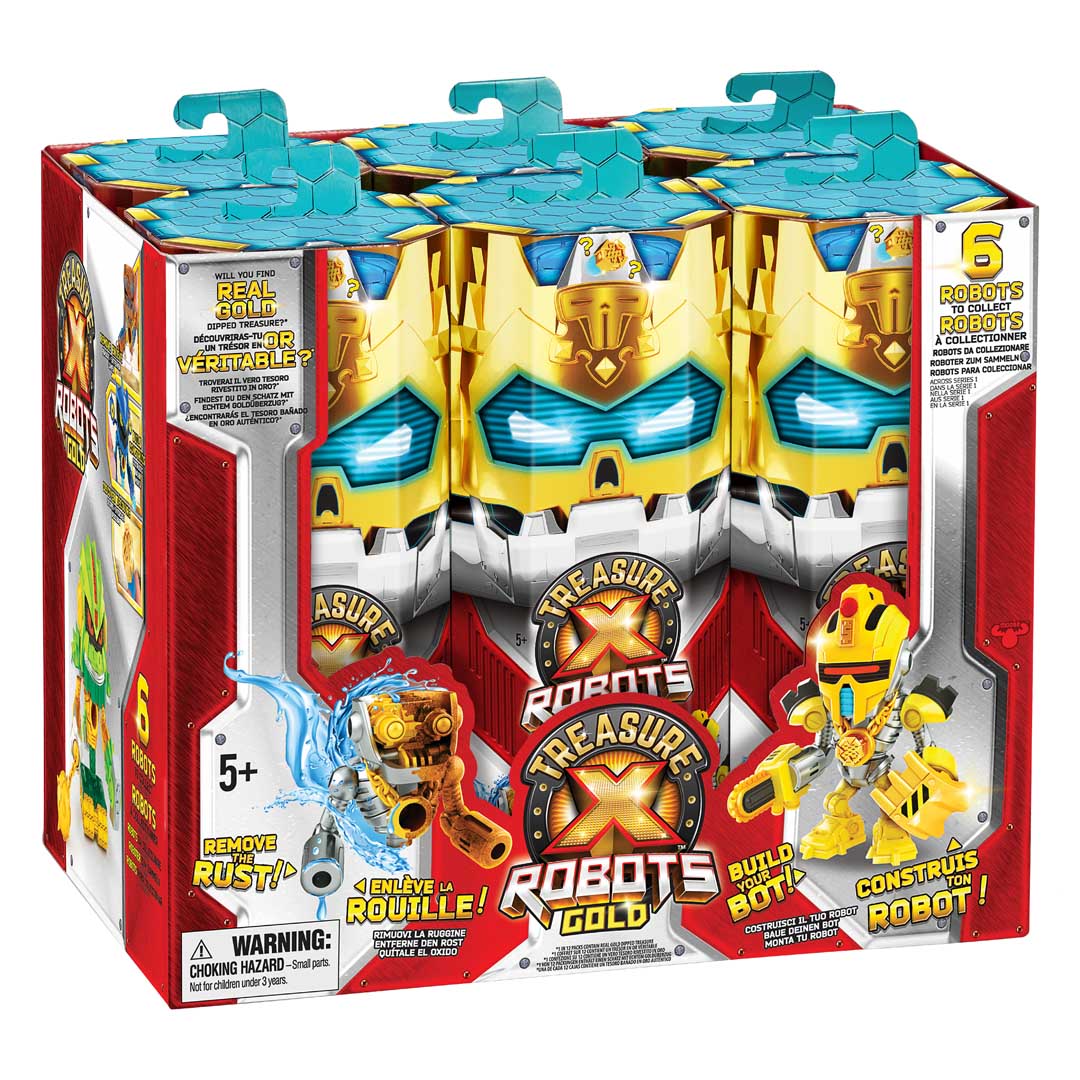 Treasure X - Robots Gold Armour Bot
