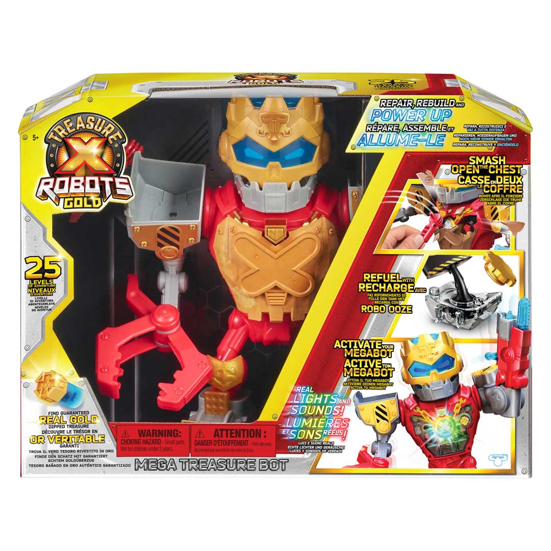 Treasure X - Robots Gold Mega Treasure Bot