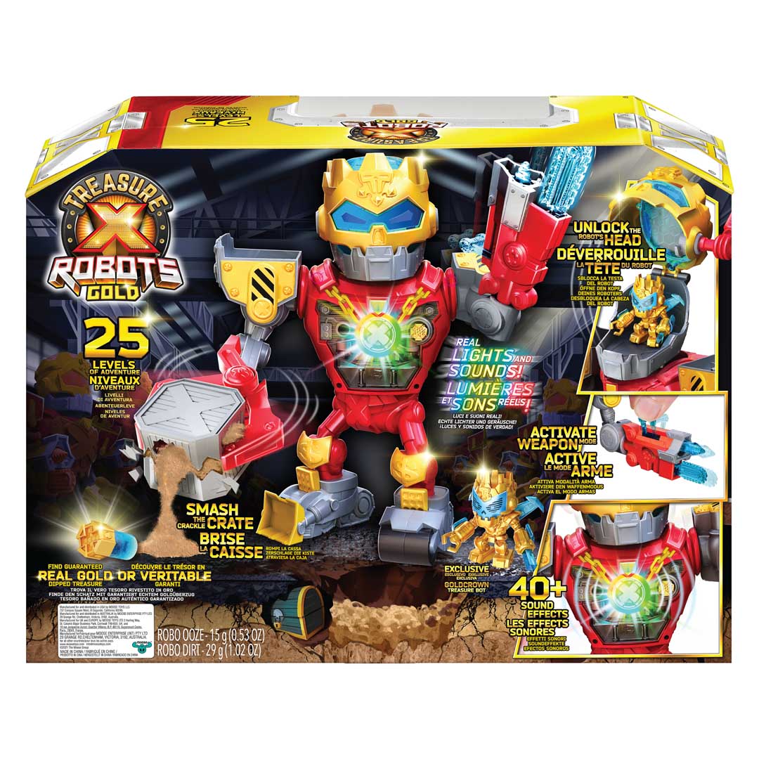 Treasure X - Robots Gold Mega Treasure Bot