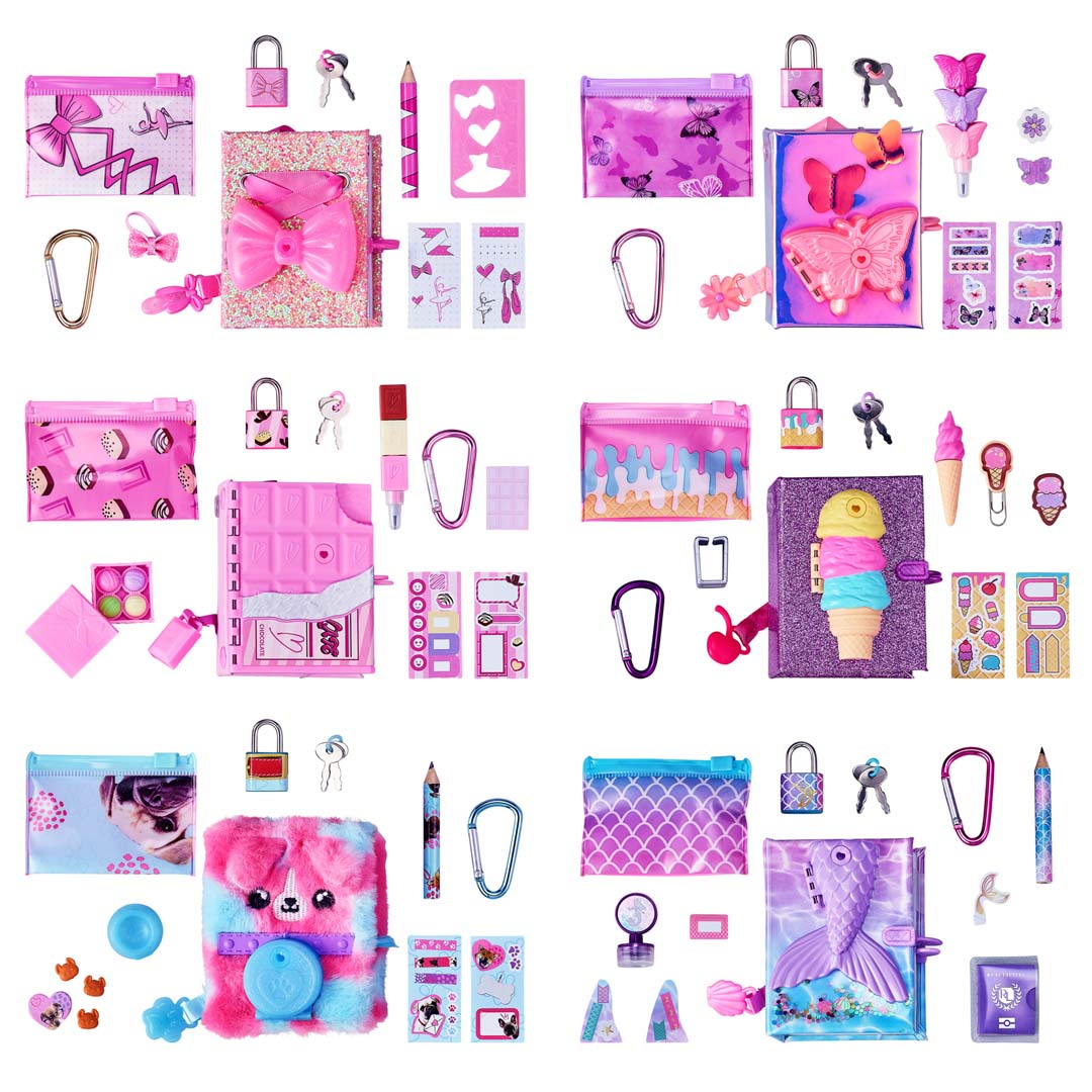 Real LITTLES – Süßes Mini-Tagebuch Mit Schloss & Schlüssel – Perfekt Für Geheimnisse & Zum Sammeln – Überraschungsfarbe!