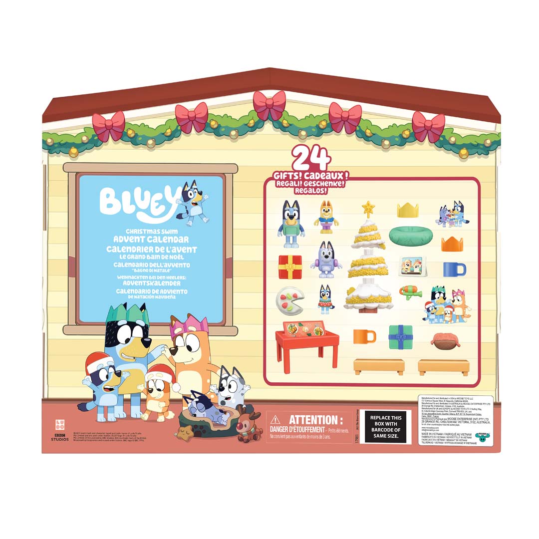 BLUEY Advent Calendar Imaginative Play World with 24 Surprises