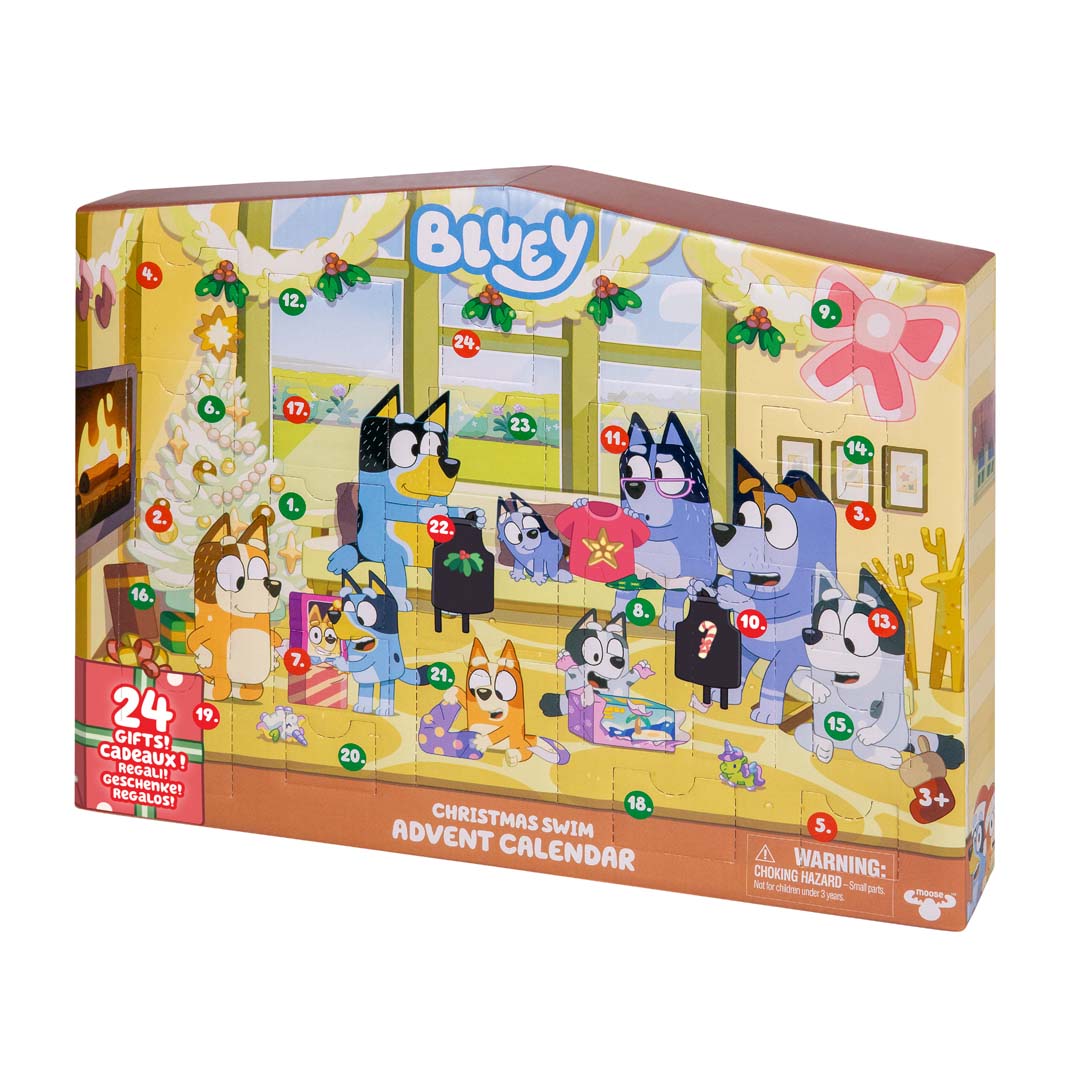 Bluey advent calendar imaginative play world with 24 surprises