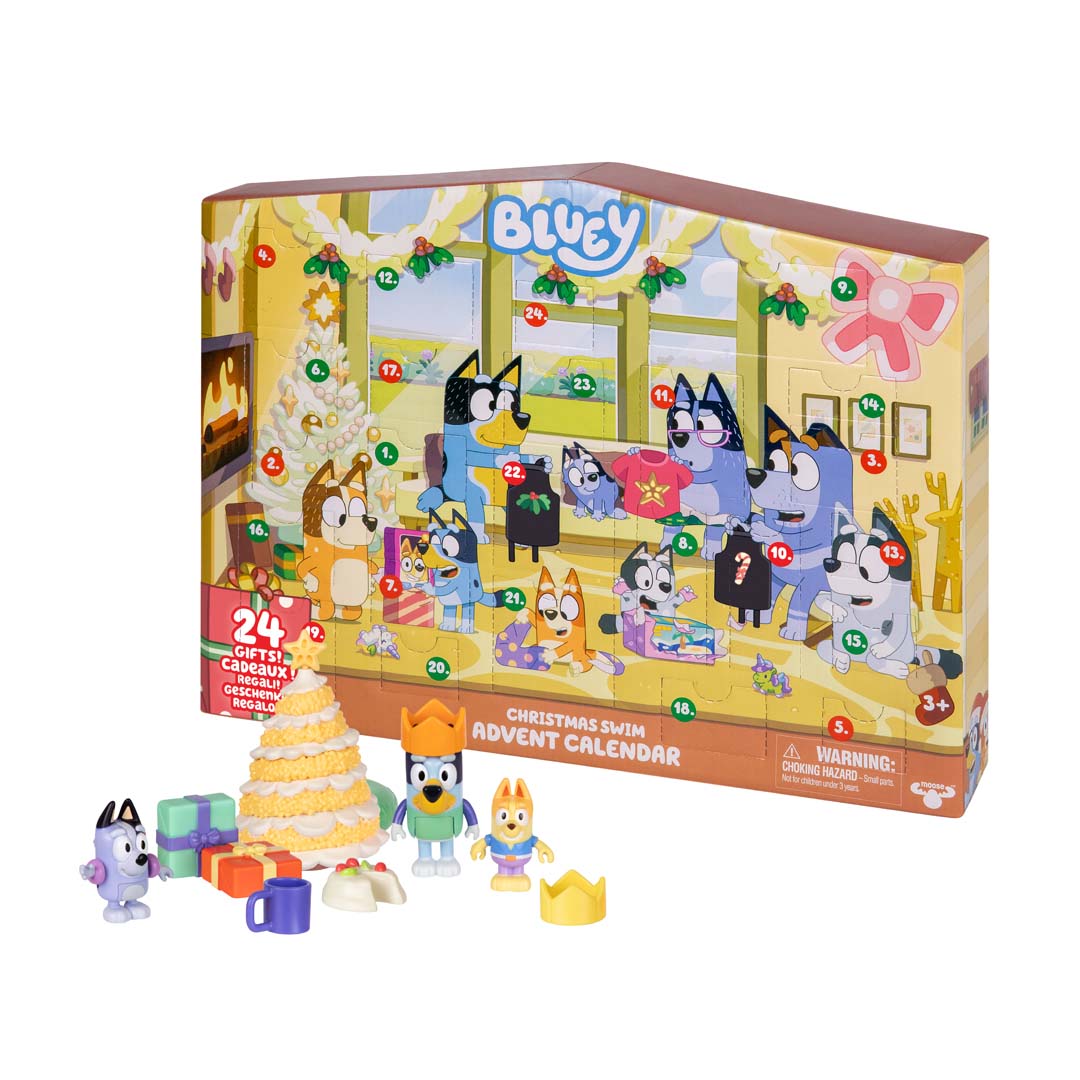 BLUEY Advent Calendar Imaginative Play World with 24 Surprises