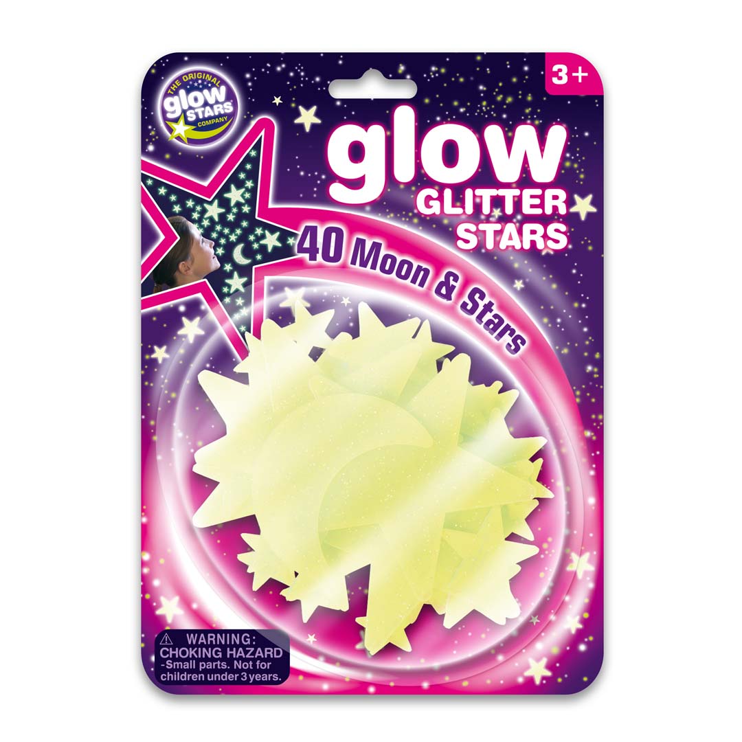 Brainstorm: Glow Glitter Stars