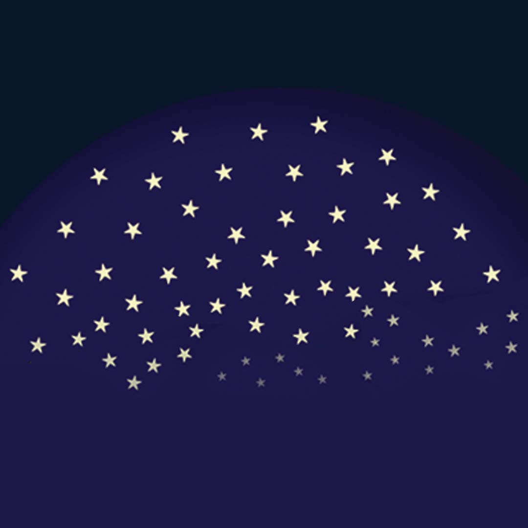 Brainstorm: Glow Starry Night