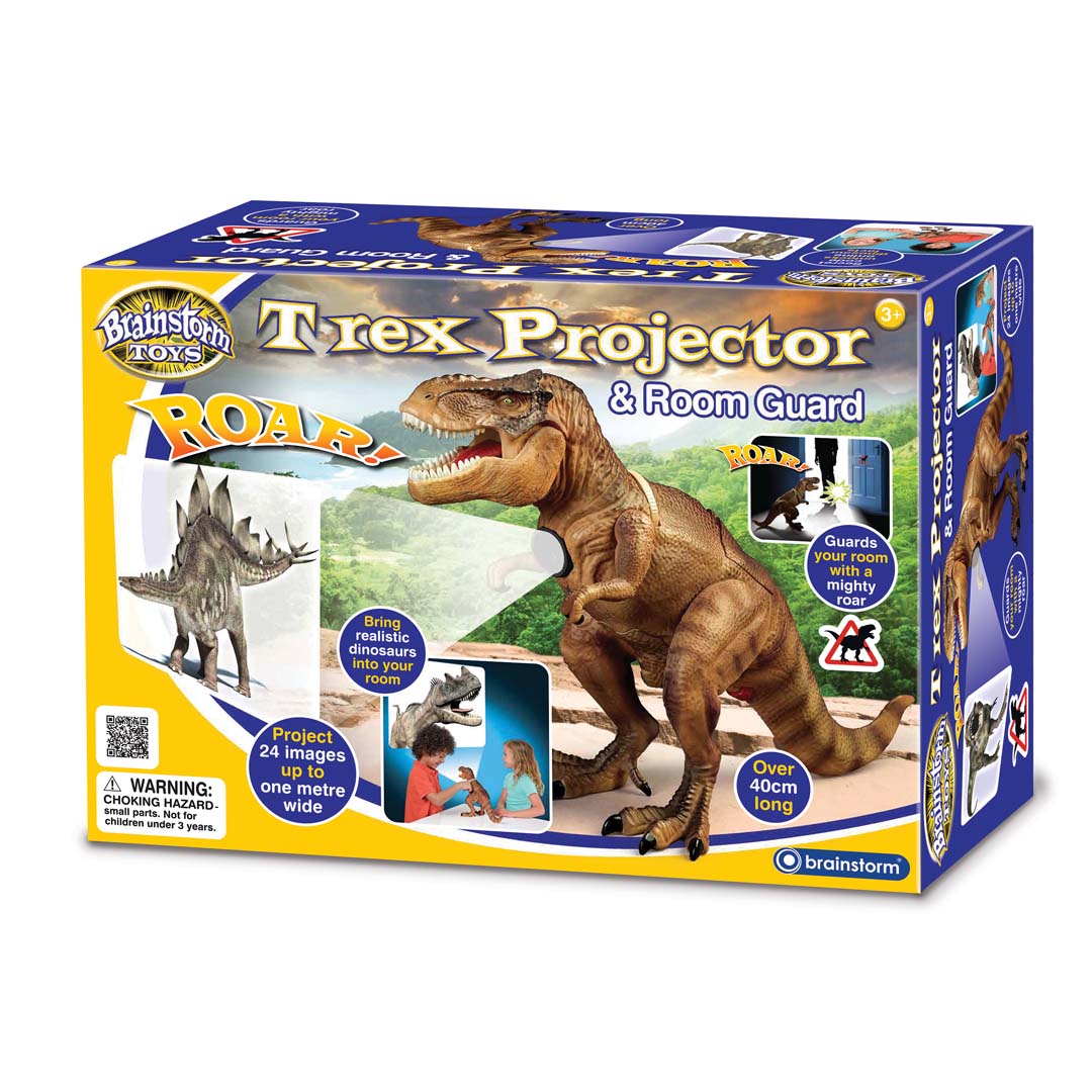 Brainstorm: T-Rex Projector & Room Guard