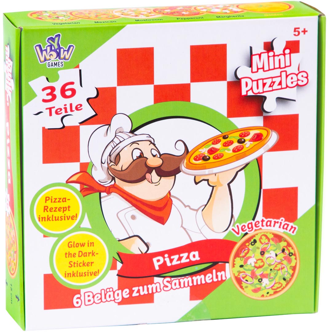 Displaypaket Mini Puzzles Pizza