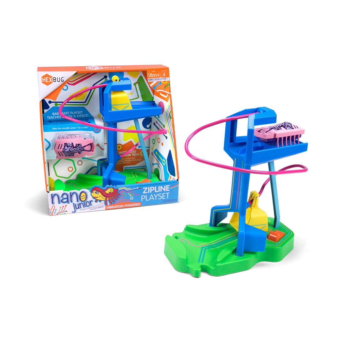 hexbug nano zip line