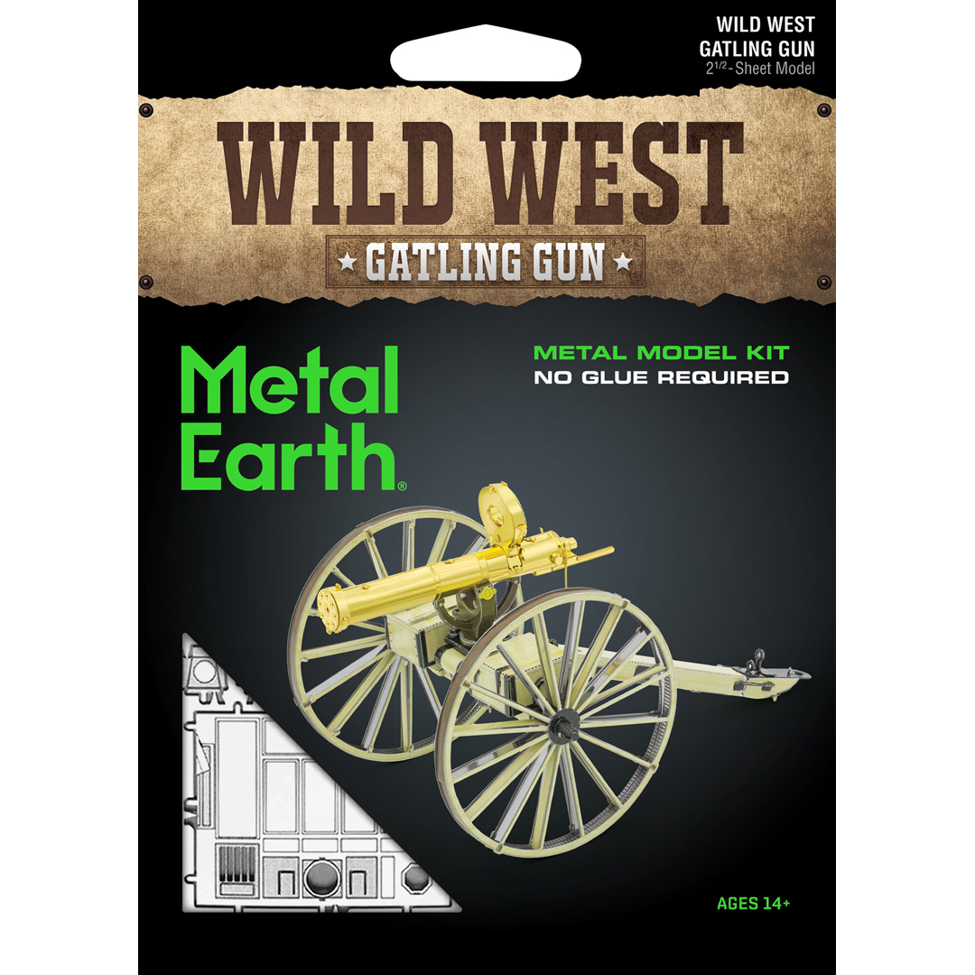 Metal Earth: Wild West Gatling Gun