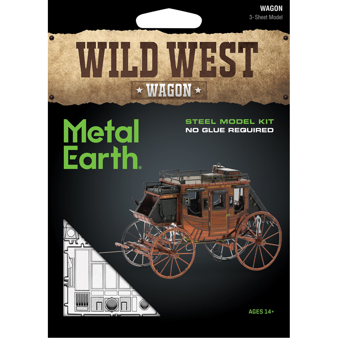 Metal Earth: Wild West Stage Coach