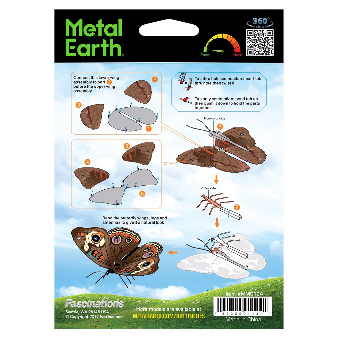Metal Earth: Butterfly Buckeye