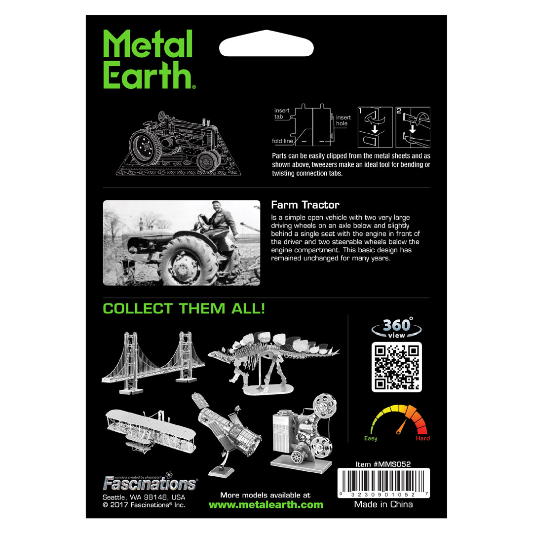 Metal Earth: John Deere Model B Tractor