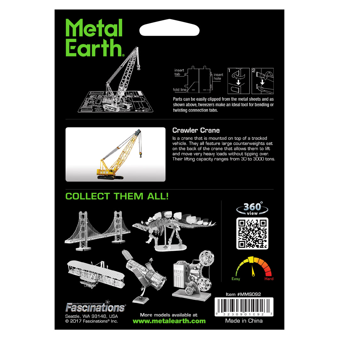 Metal Earth: Crawler Crane