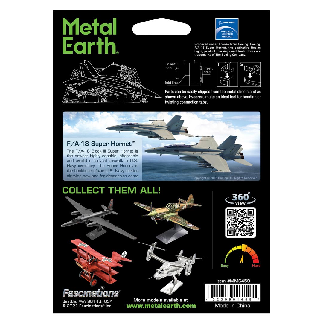 Metal Earth: F/A-18 Super Hornet™