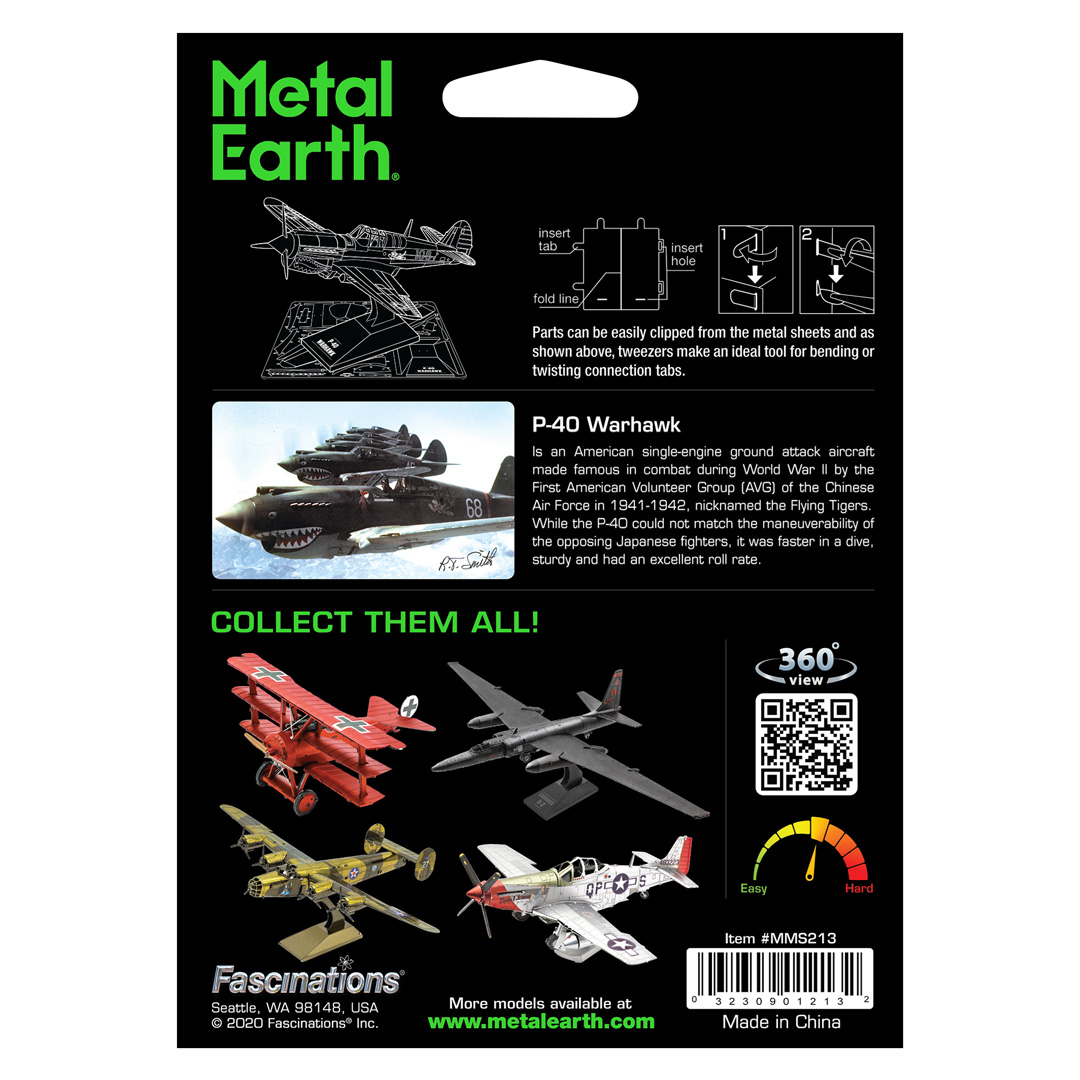 Metal Earth: P-40 Warhawk