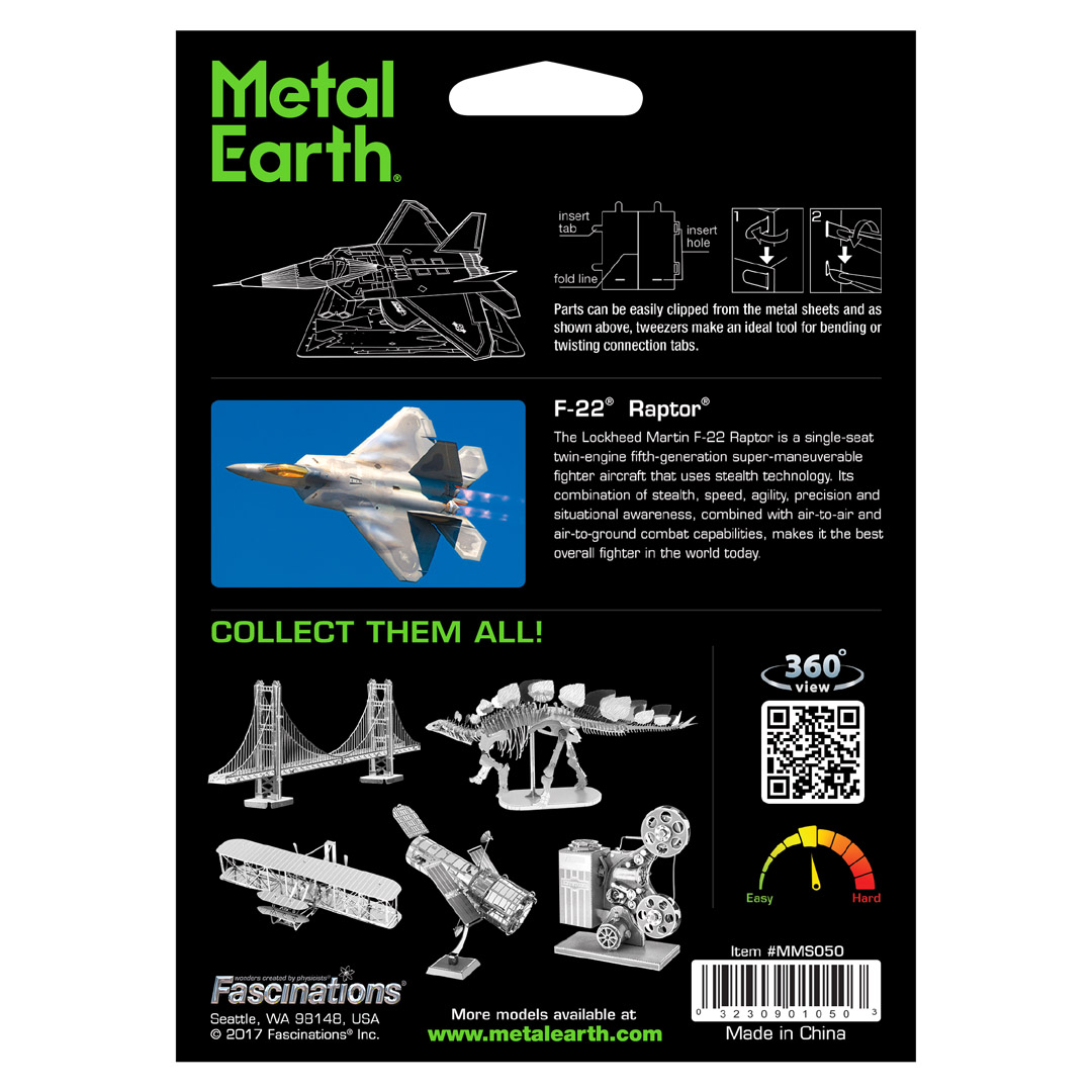 Metal Earth: F22 Raptor