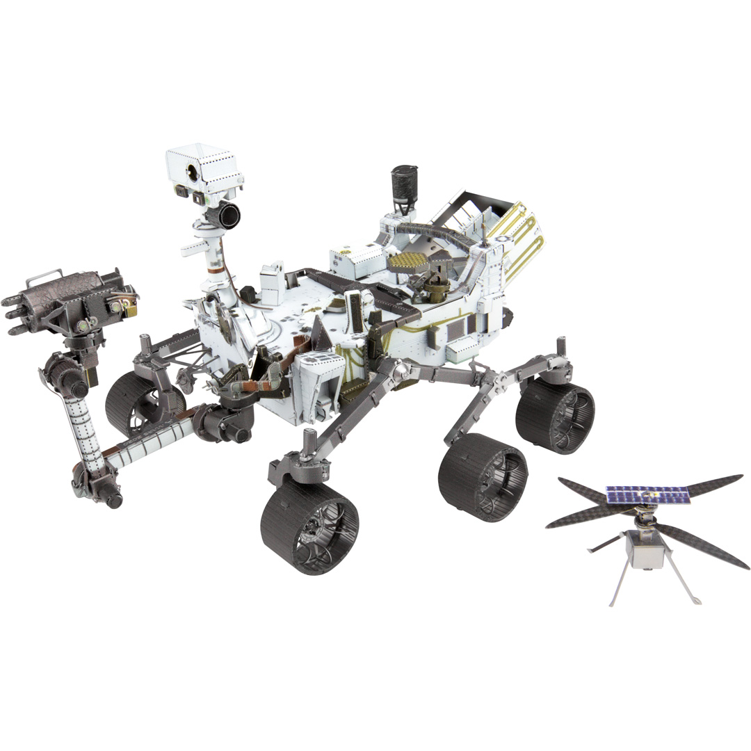 Metal Earth: Mars Rover Perseverance & Ingenuity Helicopter