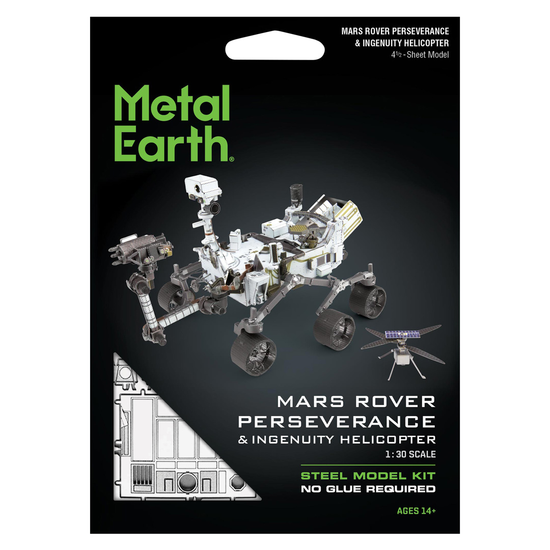 Metal Earth: Mars Rover Perseverance & Ingenuity Helicopter