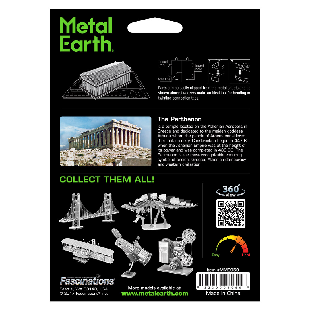 Metal Earth: Parthenon