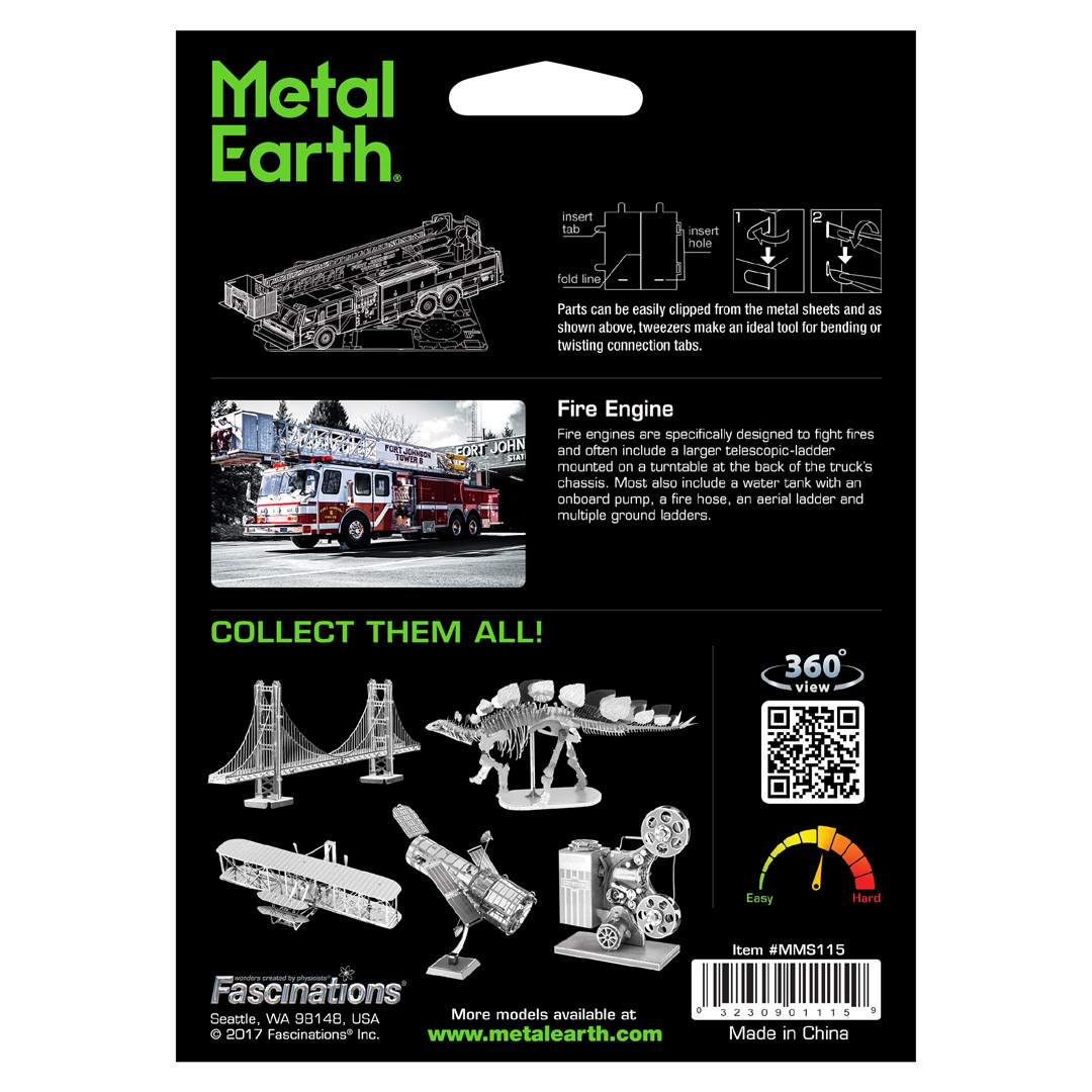 Metal Earth: Fire Truck