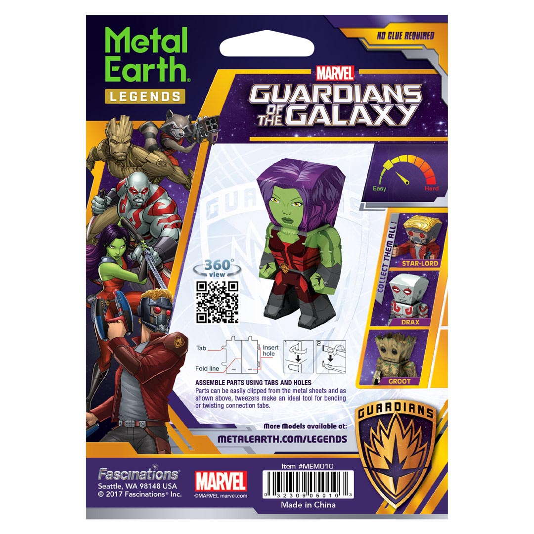 Metal Earth: Guardians of the Galaxy Gamora