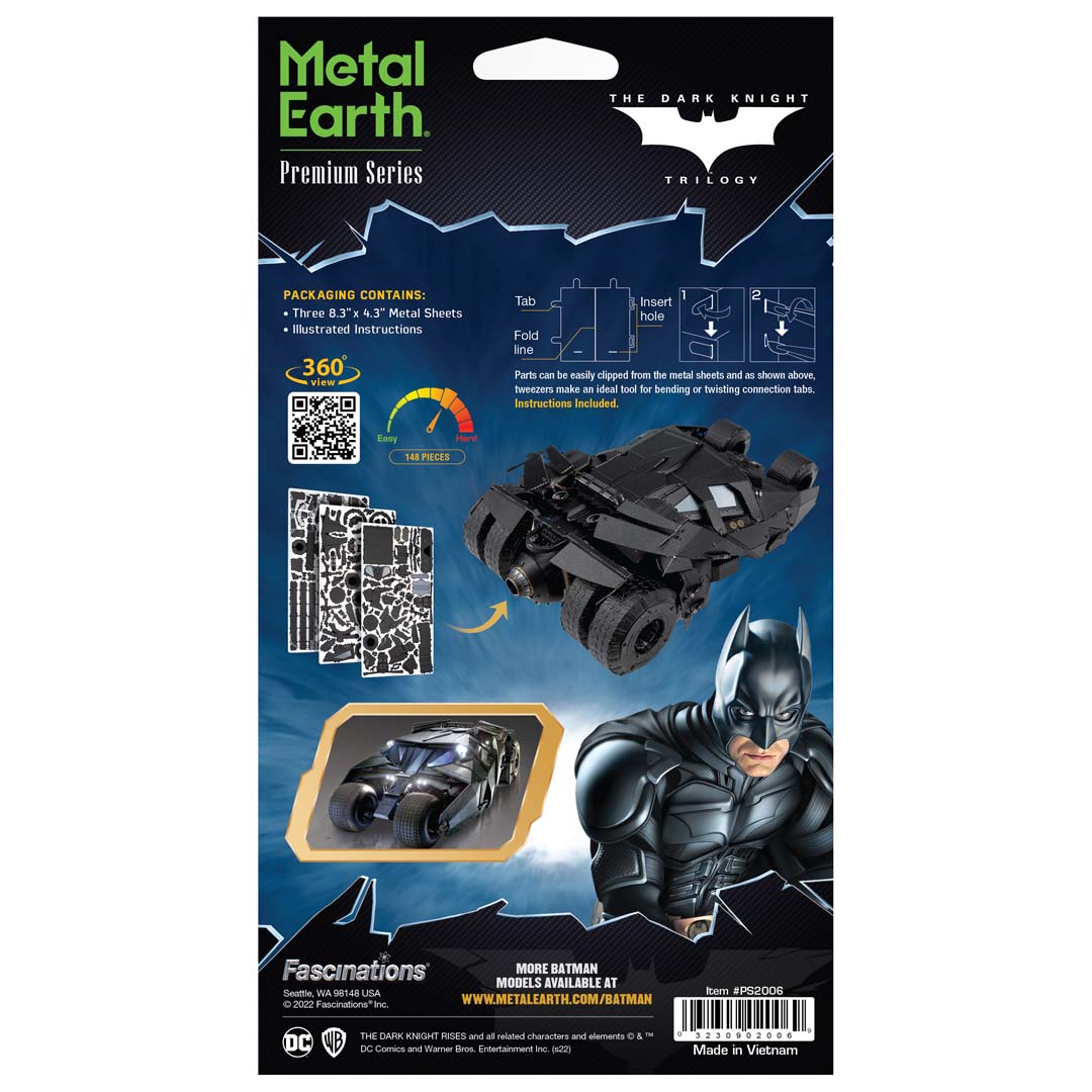 Metal Earth: Premium Series Batman Tumbler