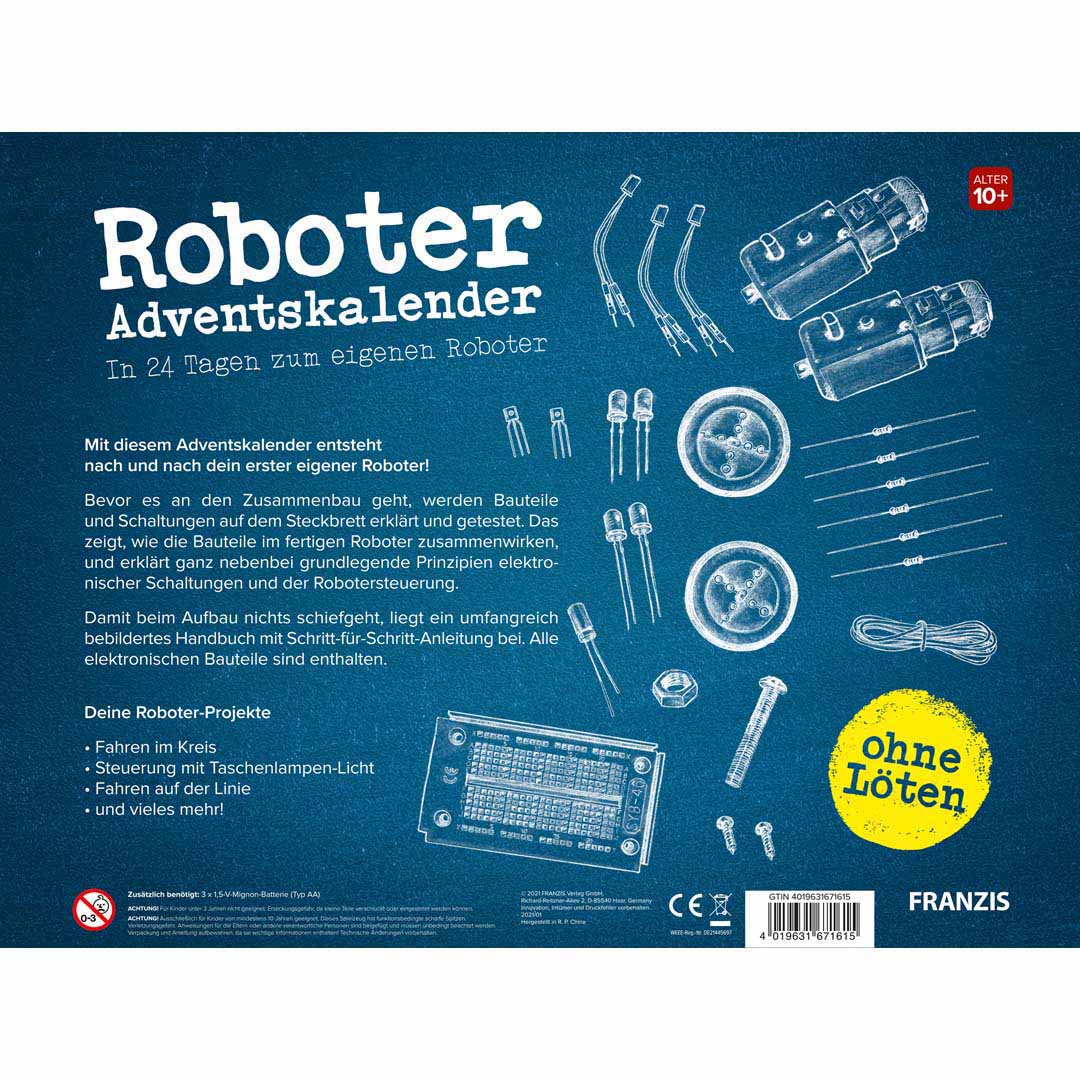 Franzis: Roboter Adventskalender