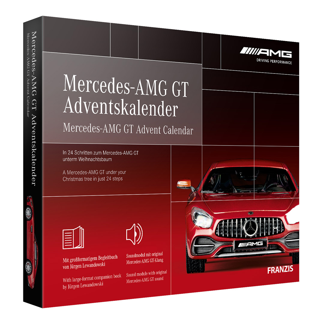 Franzis Advent Calendar MercedesAMG GT