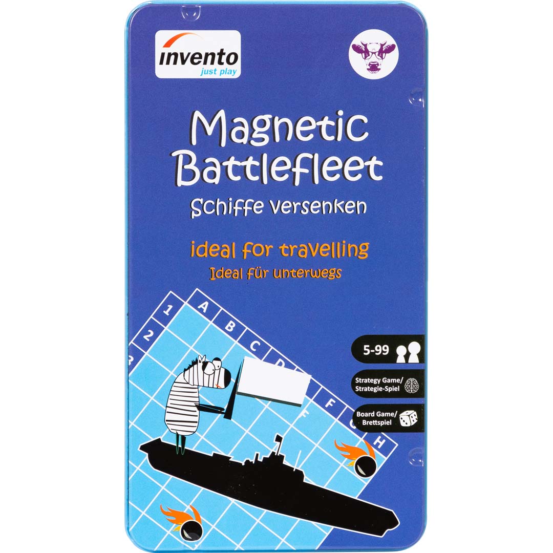 Invento Just Play Magnetspiele: Battlefleet - Schiffe versenken