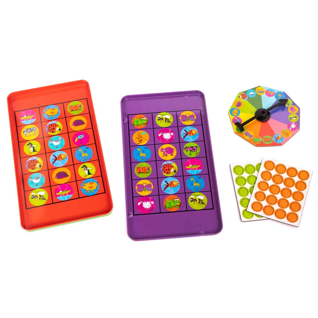 Invento Just Play Magnetspiele: Animal Bingo - Tier-Bingo