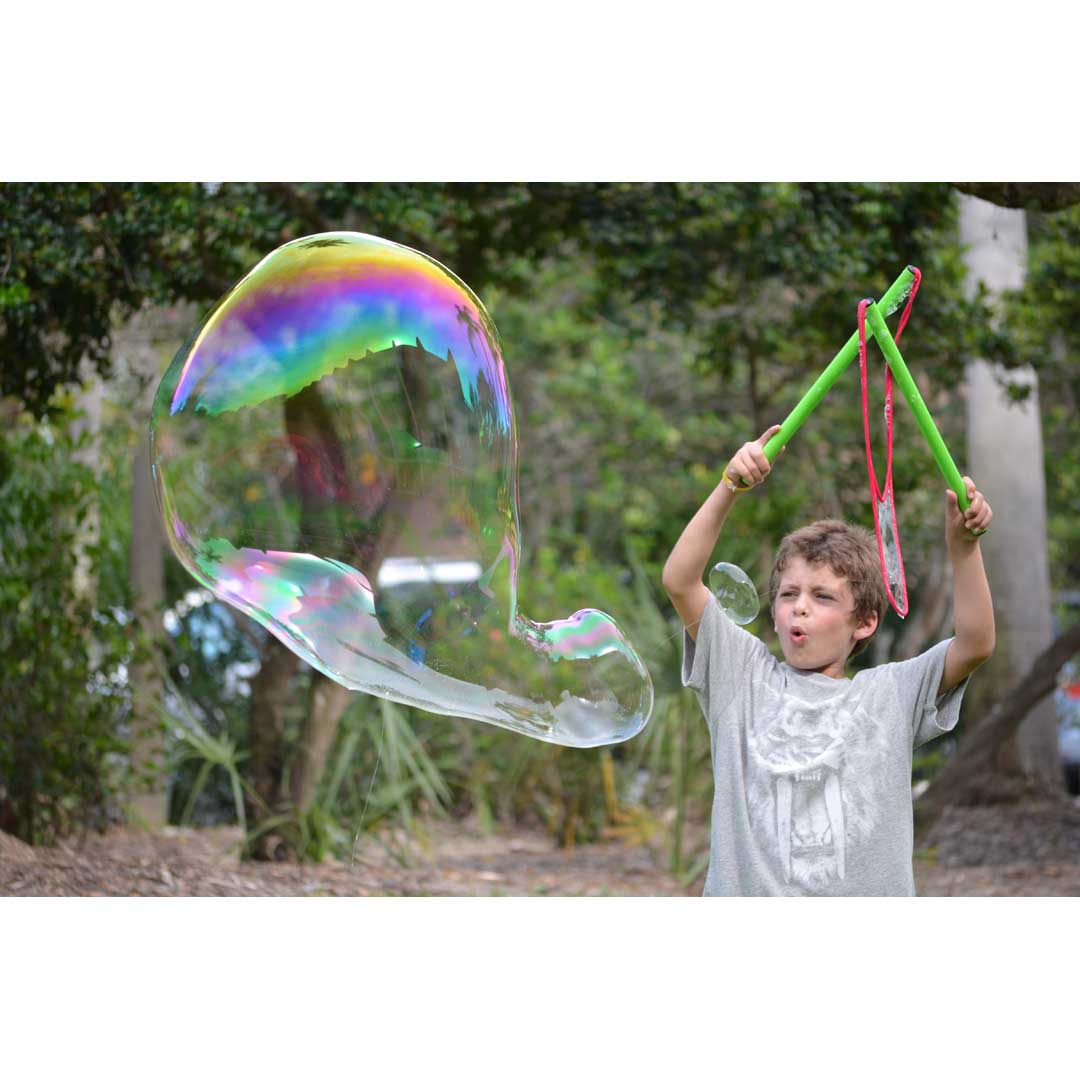 South Beach Bubbles: Riesenseifenblasen-Set