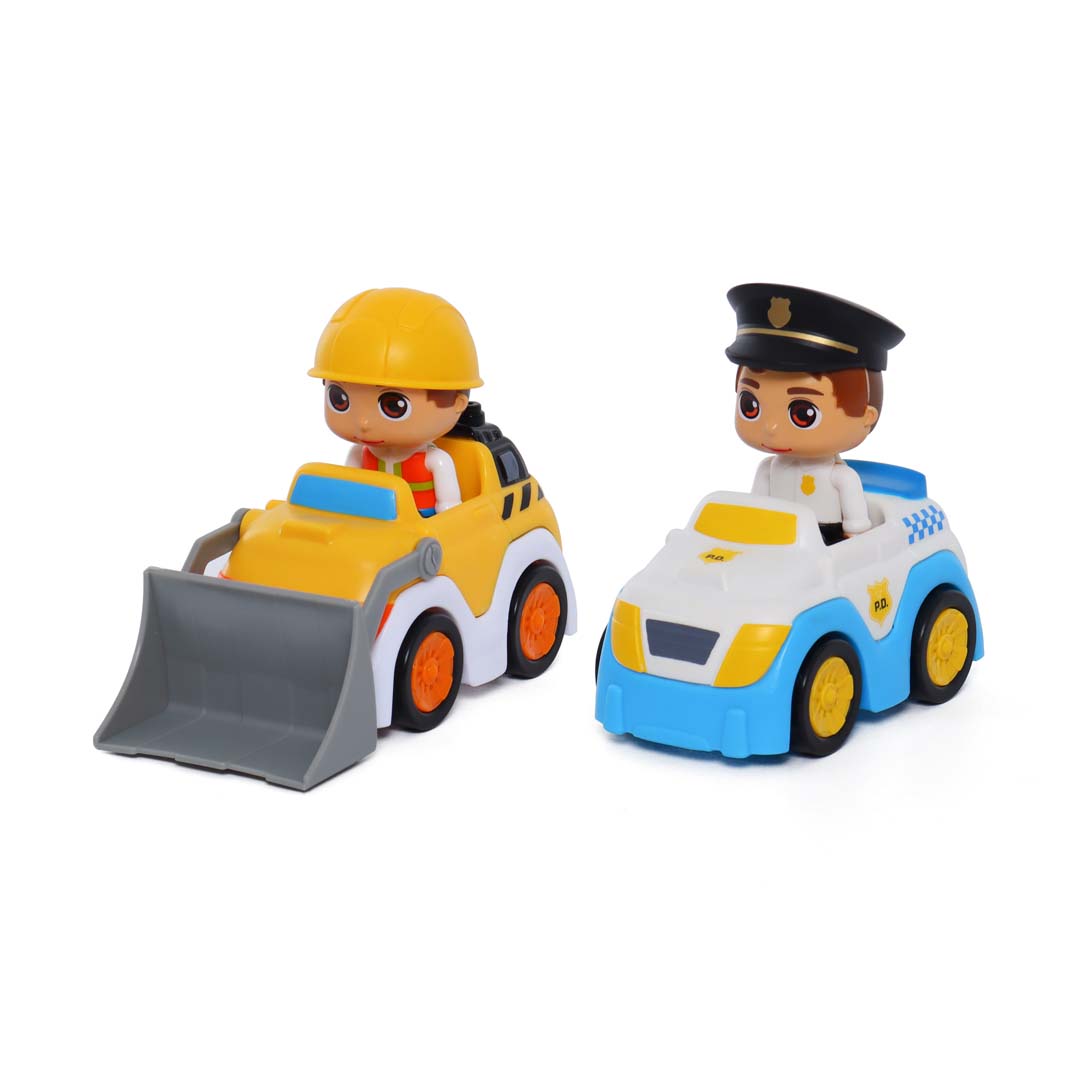 My Little Kids - Small Vehicle 2-Pack + Figures