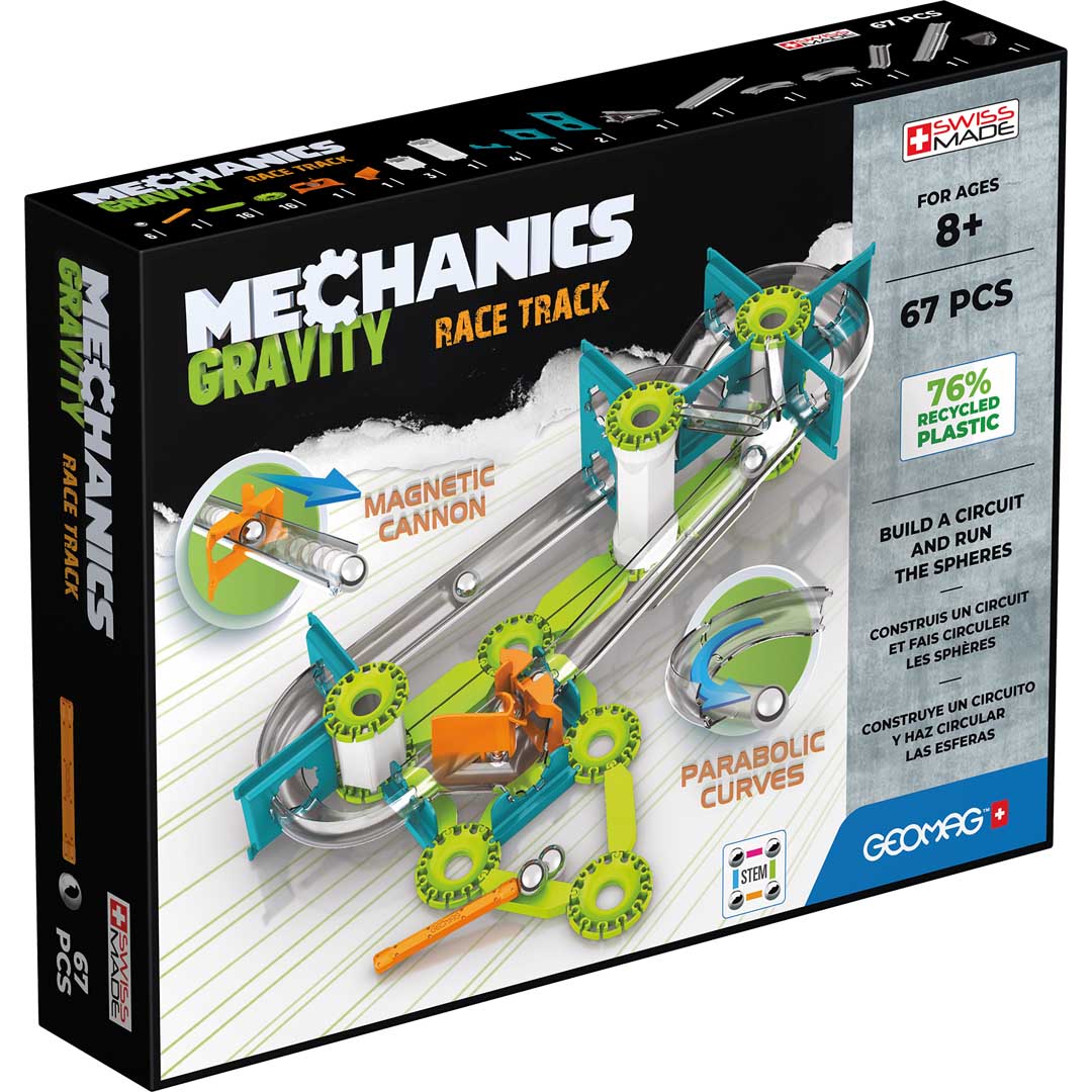 Geomag Mechanics Gravity Recycled Race Track 67