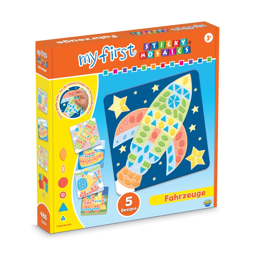 myfirst Sticky Mosaics 4 Designs Ponys 620700 